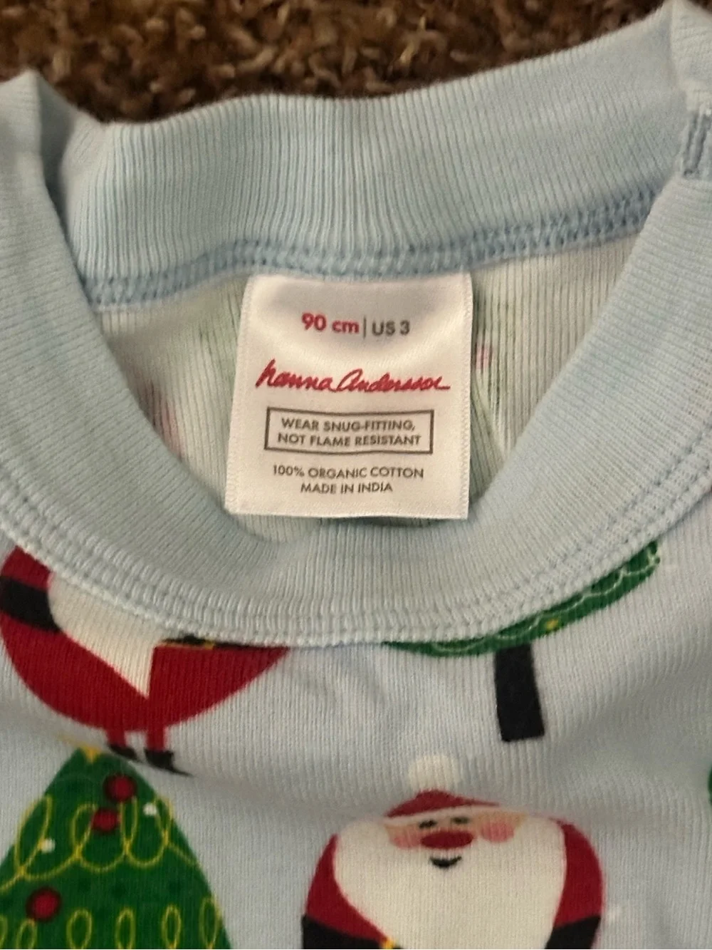Hanna Andersson Christmas Pajama Sibling Set